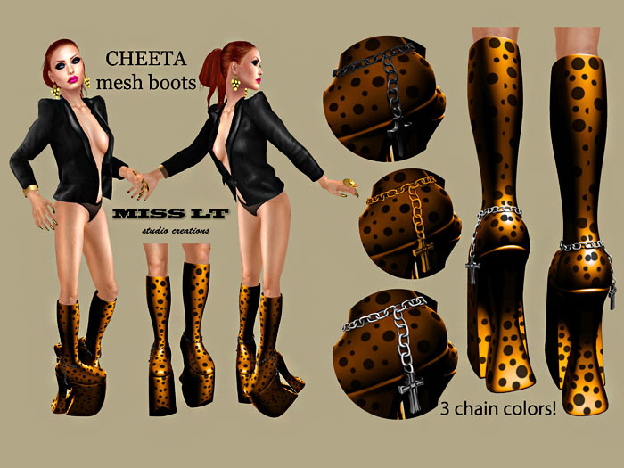 Mesh platform boots Cheeta