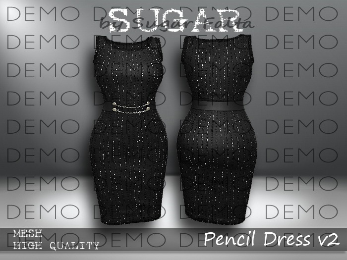 SUGAR Pencil Dress v2 DEMO