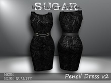 SUGAR Pencil Dress v2 PETALS
