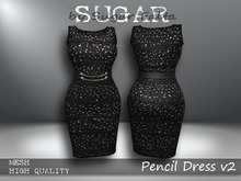SUGAR Pencil Dress v2 RETRO