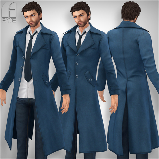 FATEwear Coat - Fergy - Ocean