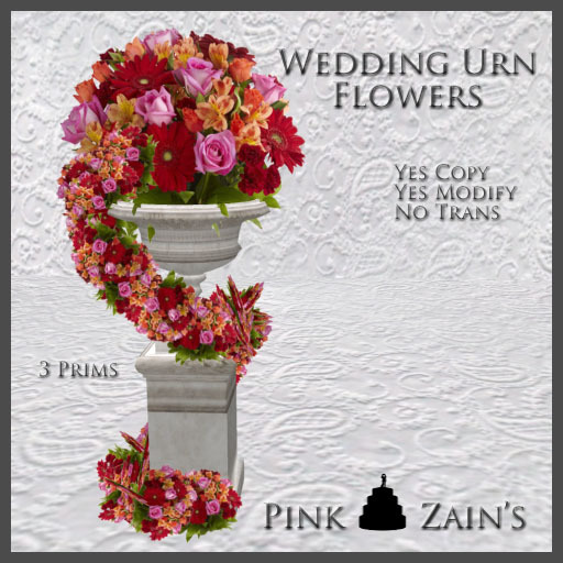 Wedding Urn Flowers - Mix6 [Boxed]