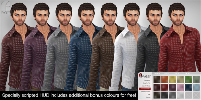 FATEwear Shirt - Samuel - Lake