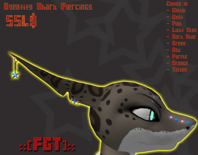 ::[FGT]:: Aventity Shark Piercings
