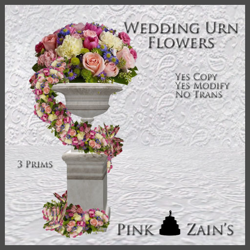 Wedding Urn Flowers - Mix2 [Boxed]