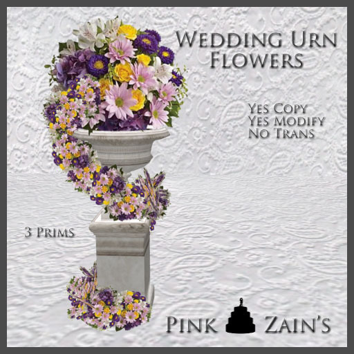 Wedding Urn Flowers - Mix4 [Boxed]