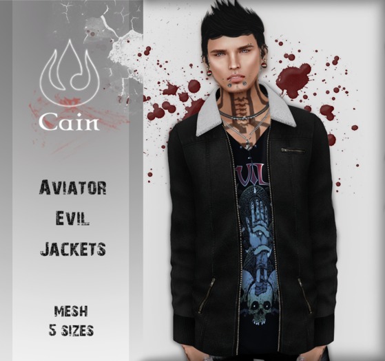 Cain - Aviator - "Evil" Jackets
