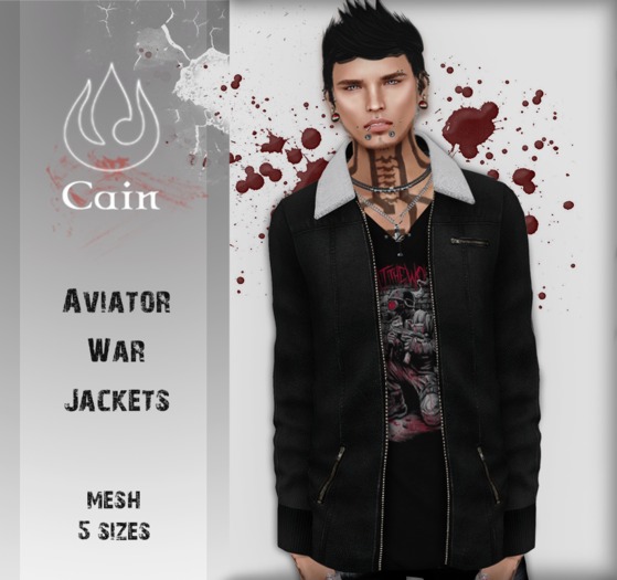 Cain - Aviator - "War" Jackets