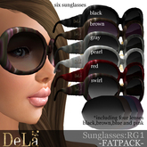 =DeLa*= Sunglasses "RG1" 6colors Fatpack