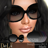 =DeLa*= Sunglasses "RG1" Black BOX