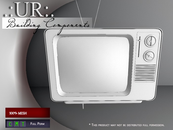 .:UR:. Transit Life - Retro Television (full perm mesh)