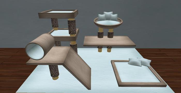 Kittycats! Condo [Baby Blue]