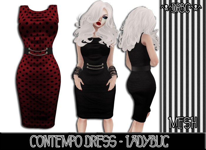 ^v^DRBC^v^ Contempo Dress - Ladybug