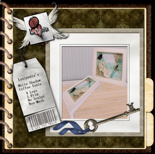 . Lexipedia . Homes White Shadow Coffee Table