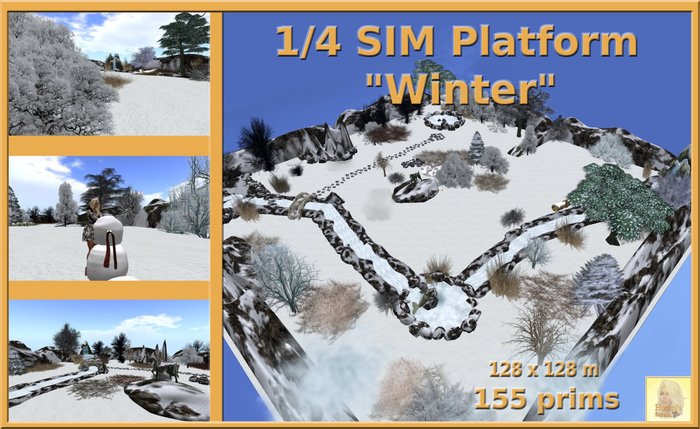 1/4 SIM Platform "Winter"