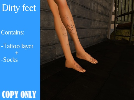 Second Life Marketplace - Dirty feet