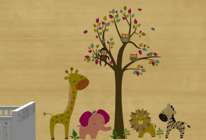 Baby's Decor Wall ART - Tree of love