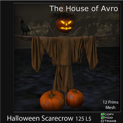 Halloween Scarecrow - Mesh 