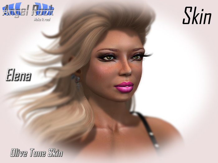 Angel Rock Skin Elena OLIVE FAT PACK DEMO