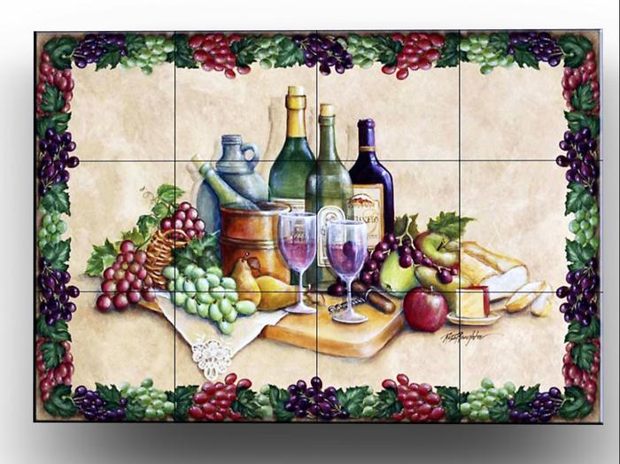 WINE TIME with BORDER