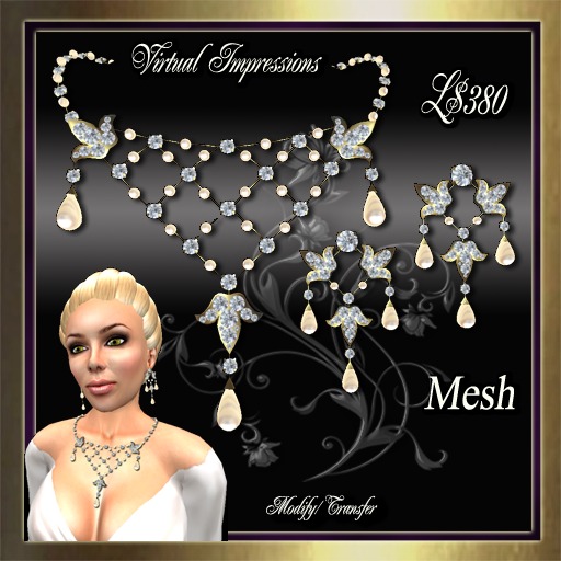 Fallon Jewelry Set in Silver