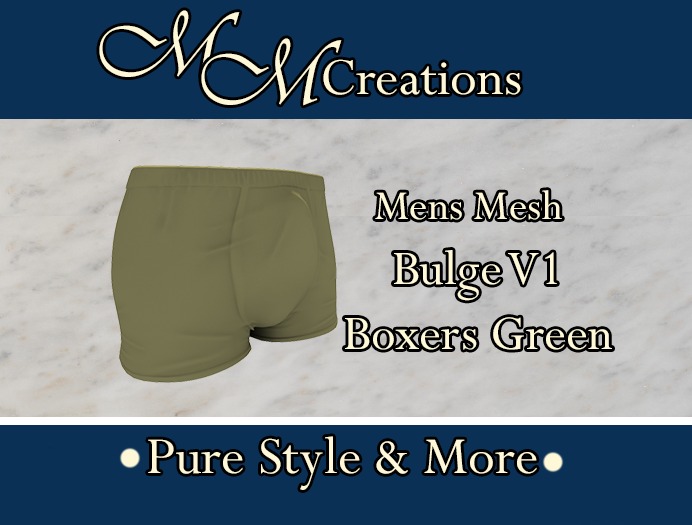 Mesh BulgeV1 boxers green