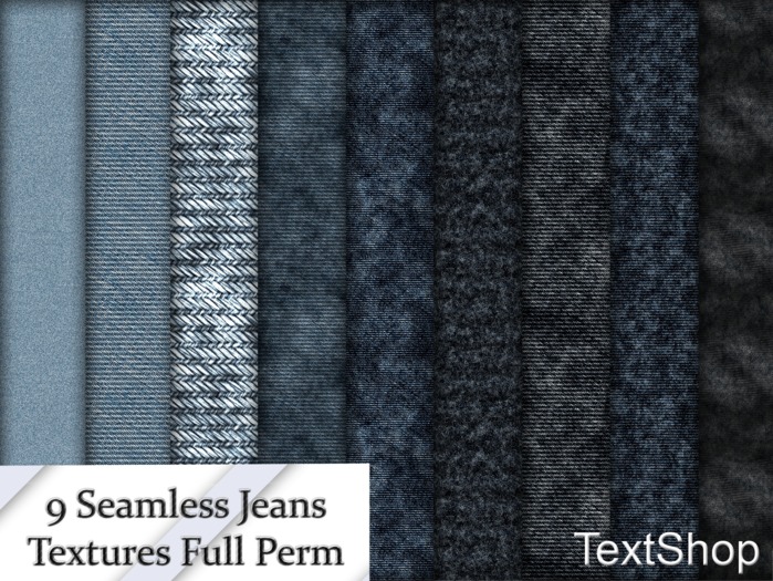 10 Seamless Denim Textures + Bonus Leggings