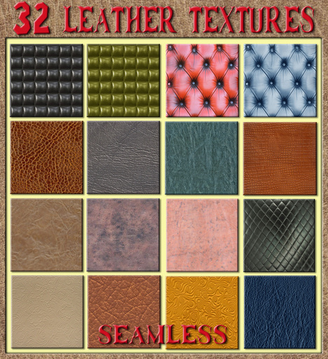 #32 Leather textures Seamless