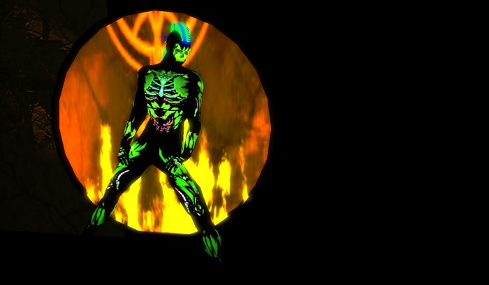 Neon GREEN zOMBIE