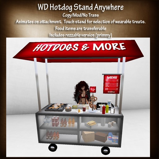 WD Hotdog Stand Anywhere