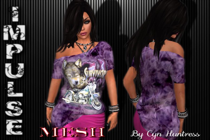 *CYN* WOLF SURVIVOR TSHIRT (MESH)