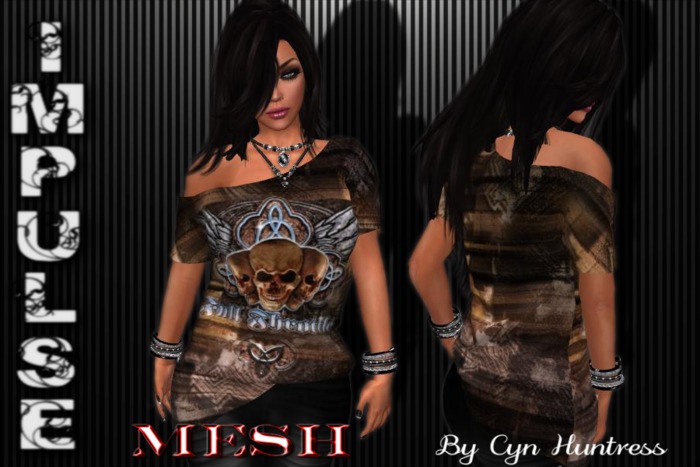 *CYN* FULL THROTTLE TSHIRT (MESH)