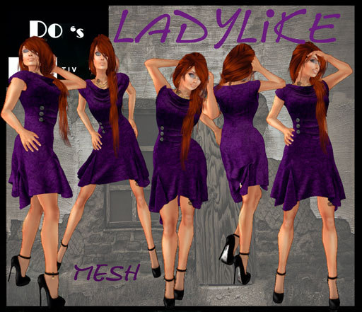 Tunic Dress Purple  DEMO