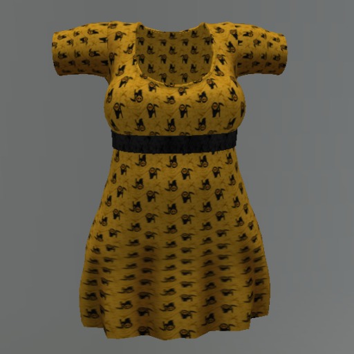 Gold Reaper Mesh Dress box