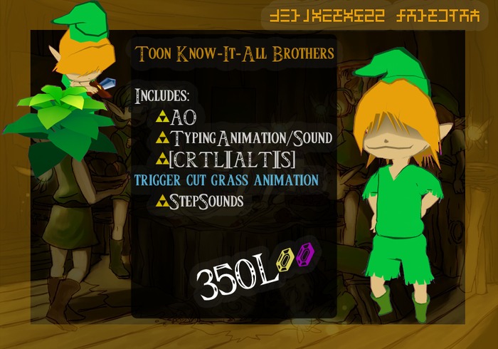 [KD] Toon Know-It-All Brothers Avatar [BOX]