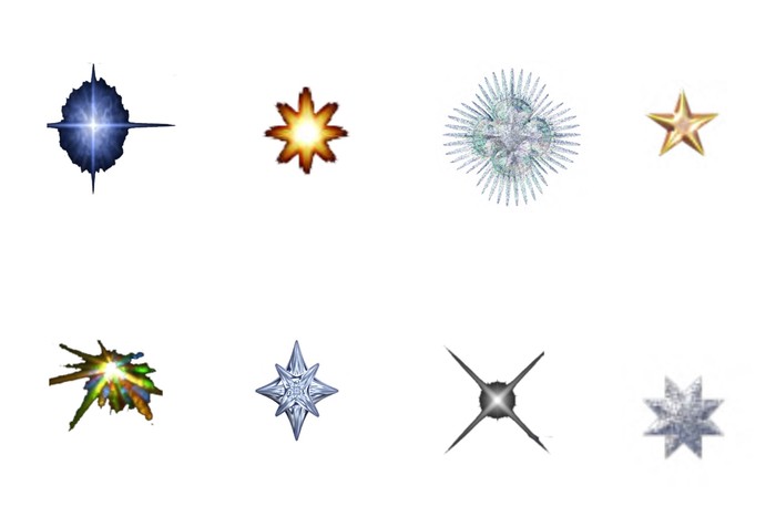 Star Alpha textures