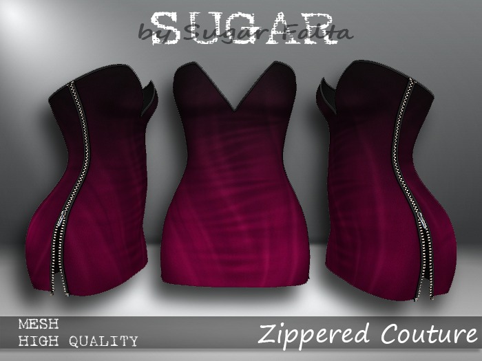 SUGAR Zippered Couture FUCHSIA RADIANCE