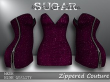 SUGAR Zippered Couture LUSH FUCHSIA