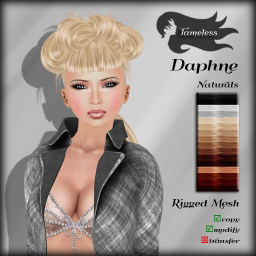 Tameless Hair Daphne (MESH) - Naturals