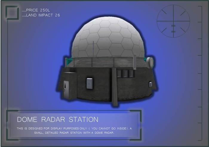 JVT //// DOME RADAR STATION