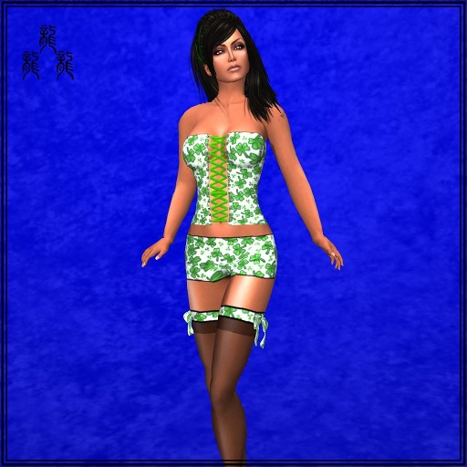 Shamrock-broadCorset-Dragons'