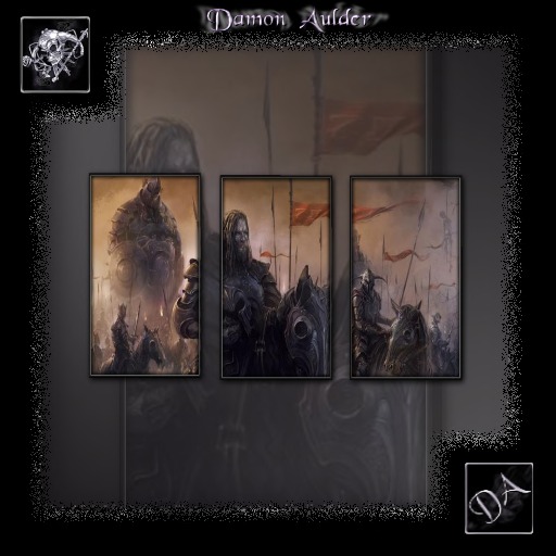 NuTec: Thoughts Of War Wall Art