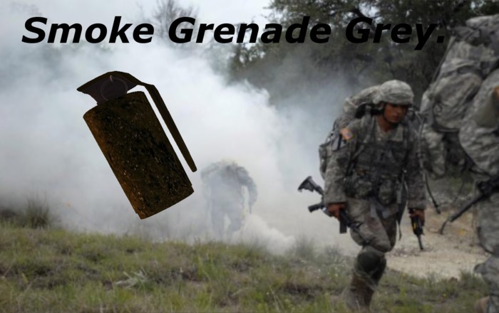 Smoke Grenade Grey