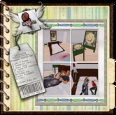 . Lexipedia . Homes Cuddle Snuggle Celery Stripe Bedroom Set