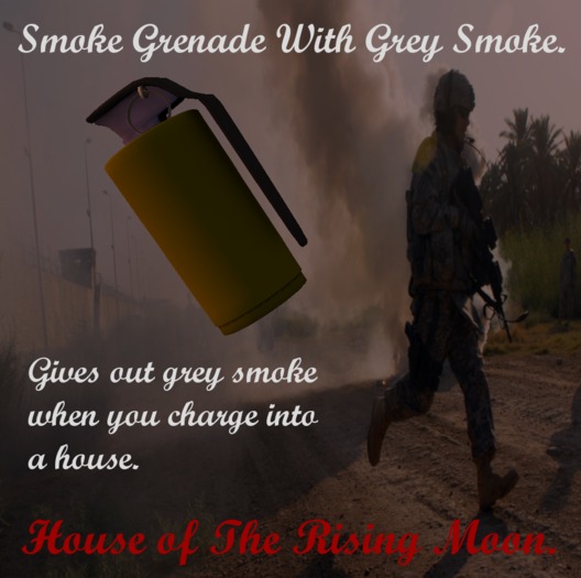Smoke Grenade Gray