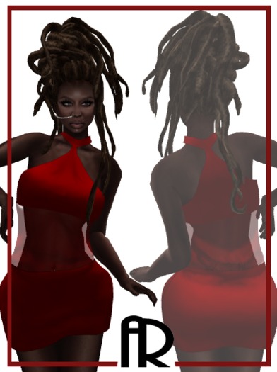 [AR] Red dream dress 