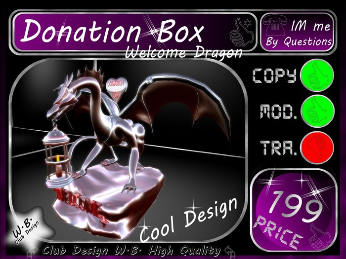 Donation Box 6 >> Castle & Gothic Style T.o.P. <<