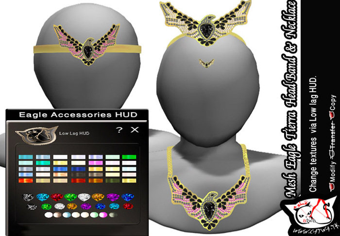 ^;^CaTwA^;^ /Gayaa/Mesh Eagle accessories  FatPack