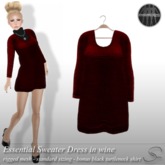 [Stellar] Essential Sweater Dress DEMO