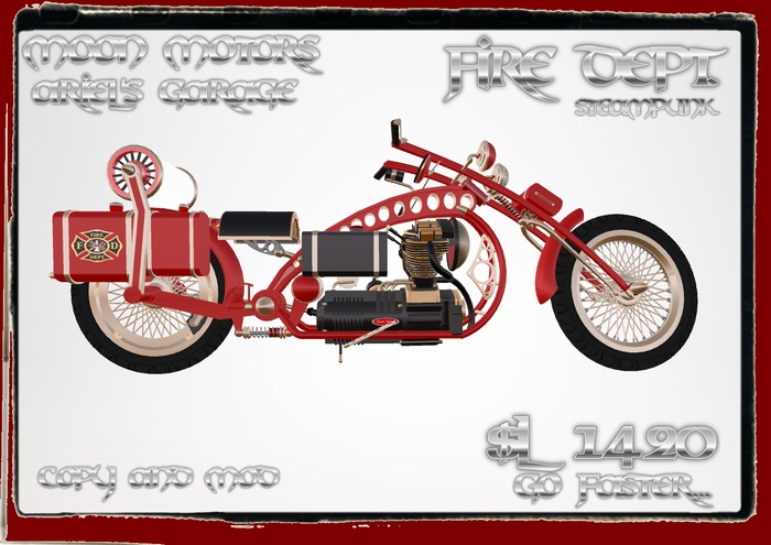 MM CHERRY MOTORCYCLE